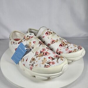 Easy Spirit Riptide 2 Floral Slip‎ On Sneakers Women's 9.5M Comfort Shoes